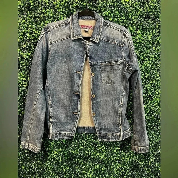 Silver Jeans Jean Jacket - Large - Picture 1 of 5